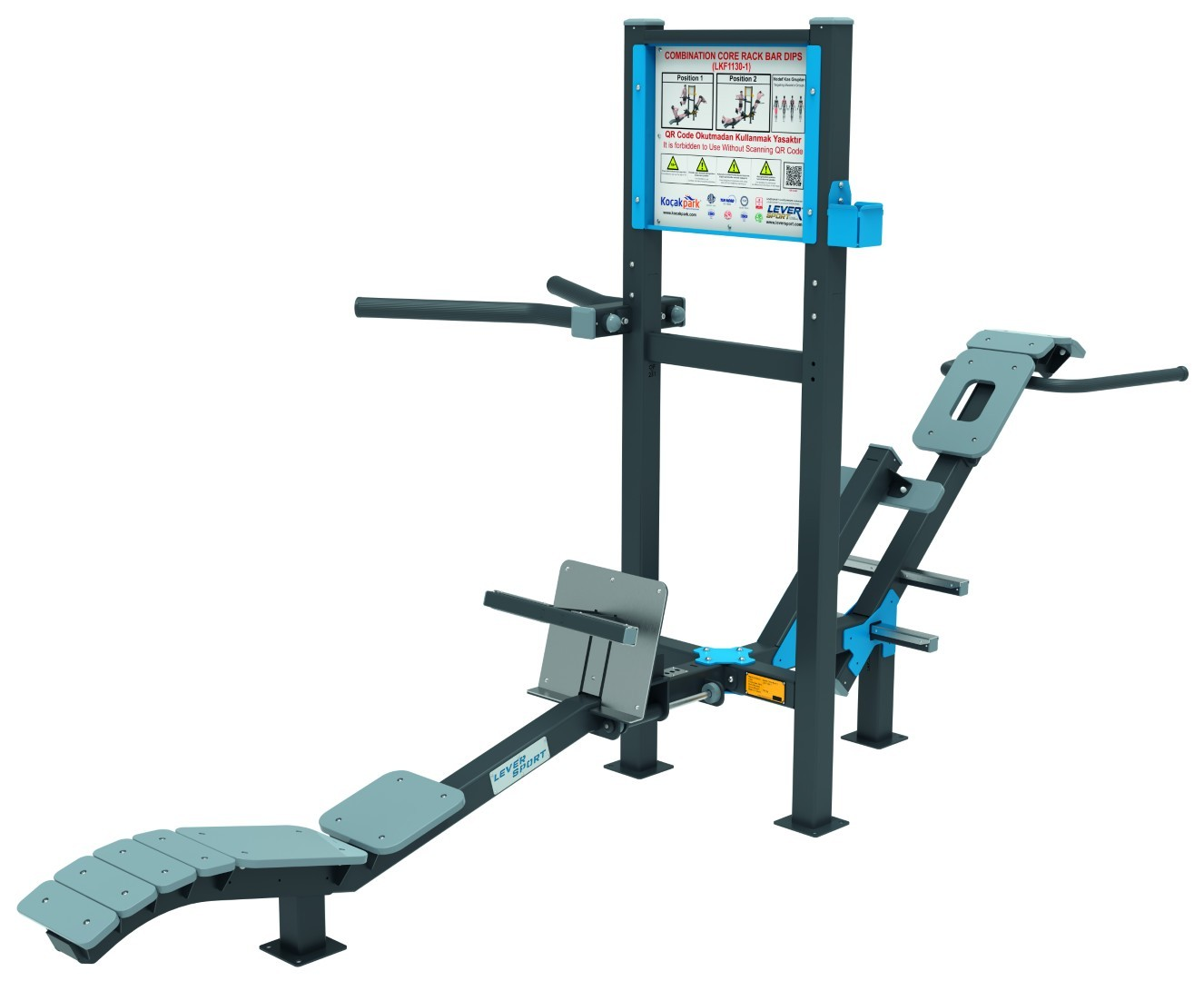 ISINMA ALETLERİ COMBINATION CORE RACK BAR DIPS LKF 1130-1