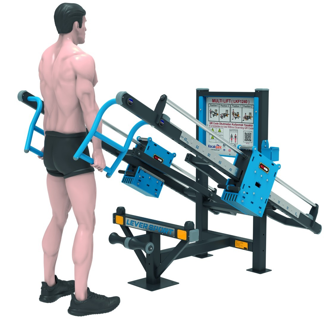 AĞIRLIK KAYDIRMALI FITNESS SERİSİ MULTILIFT LKF 1240