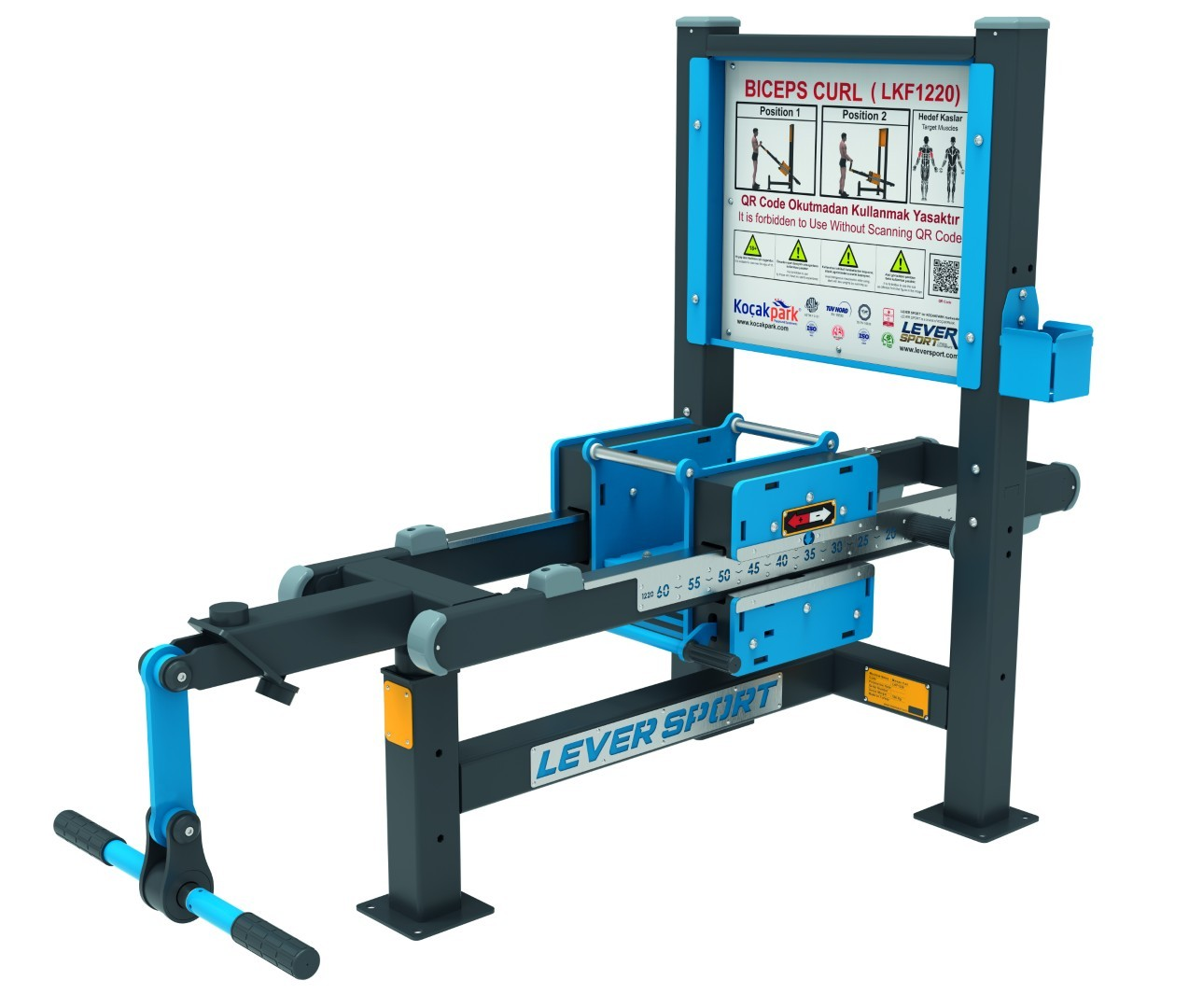 AĞIRLIK KAYDIRMALI FITNESS SERİSİ BICEPS CURL LKF 1220