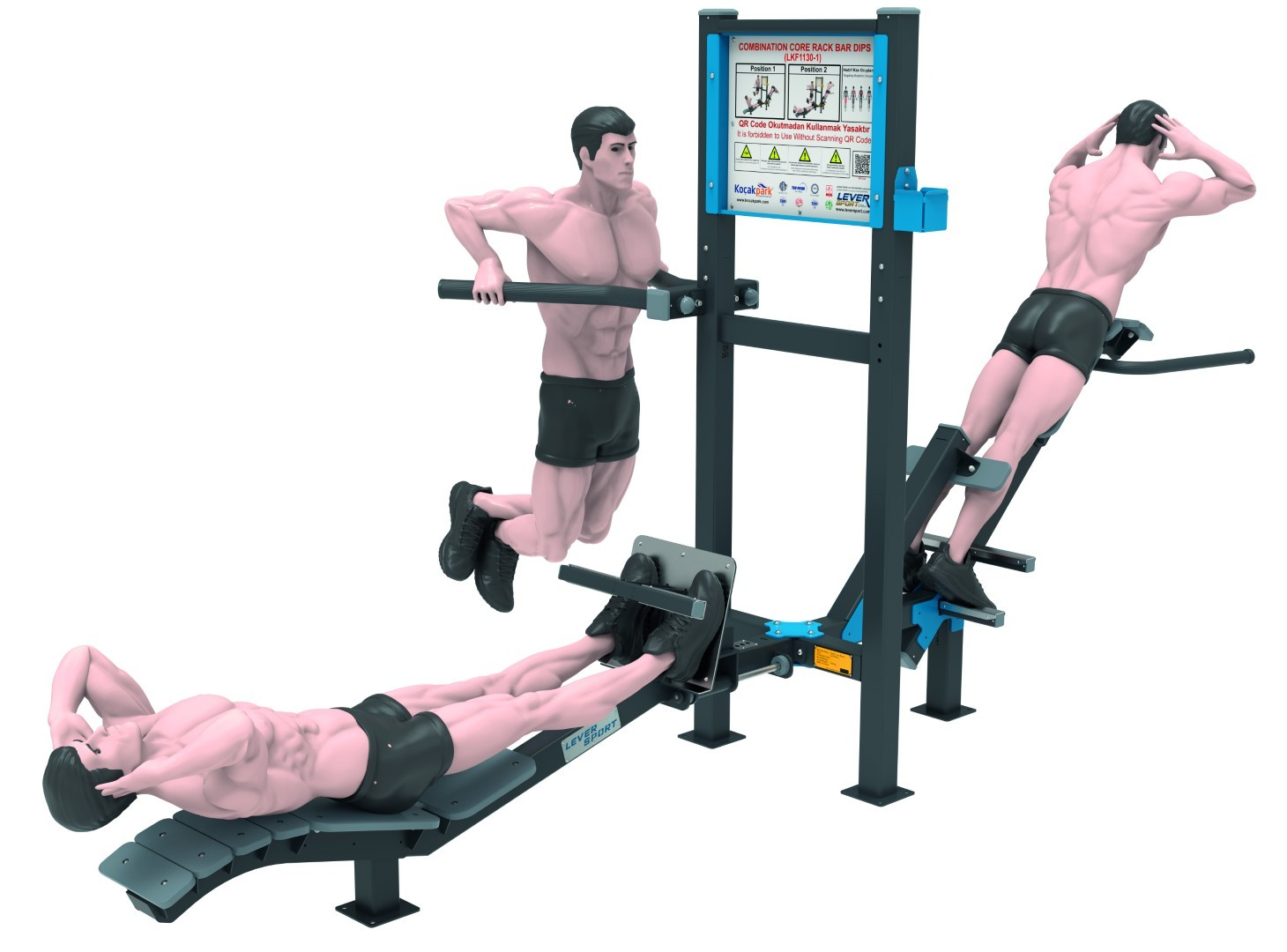 ISINMA ALETLERİ COMBINATION CORE RACK BAR DIPS LKF 1130-1