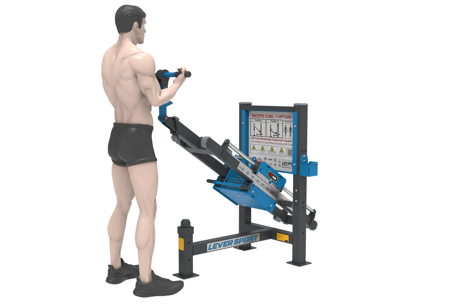 AĞIRLIK KAYDIRMALI FITNESS SERİSİ LEG EXTENSION LKF 1220