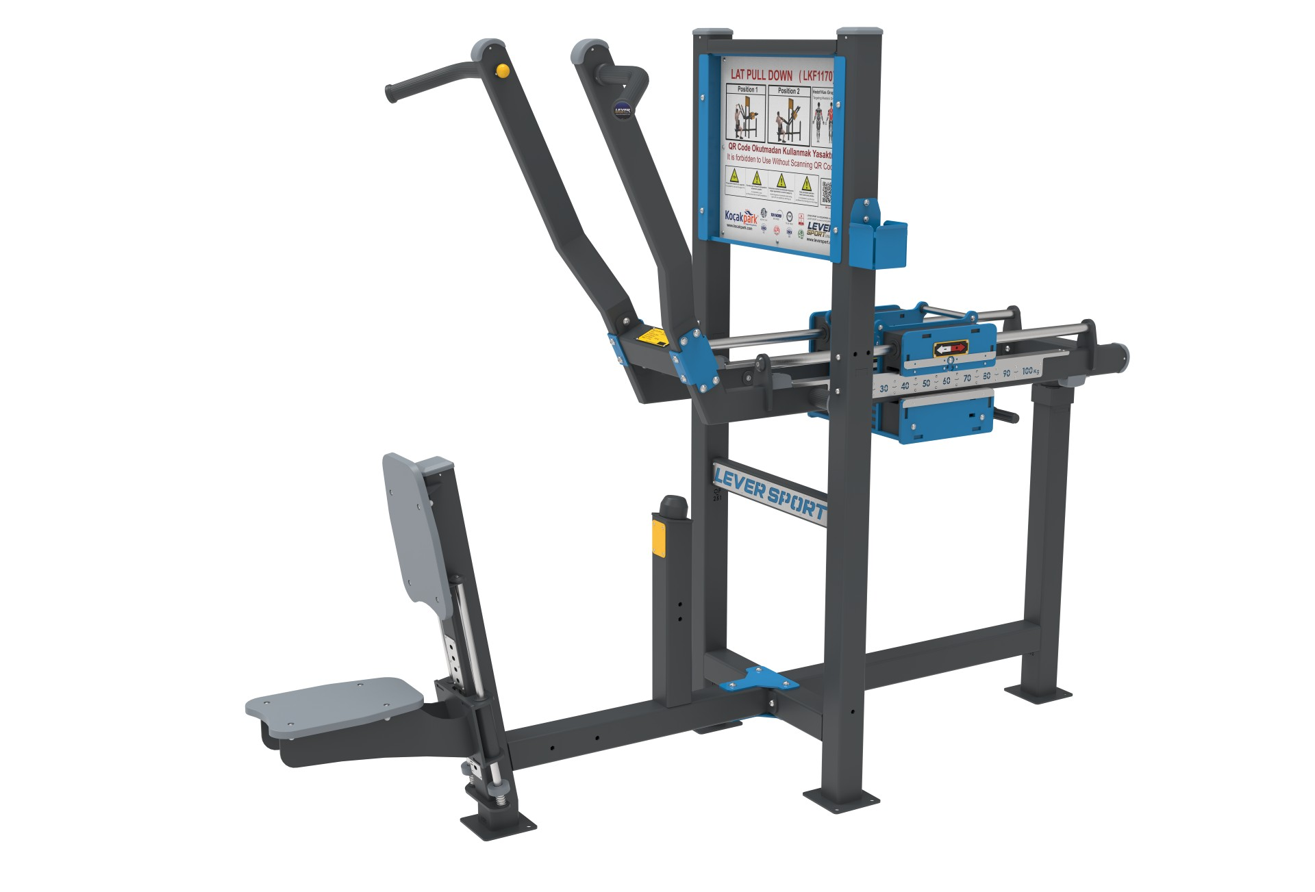 AĞIRLIK KAYDIRMALI FITNESS SERİSİ TRICEPS PUSHDOW LKF 1170