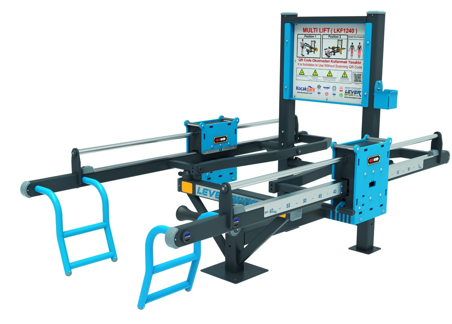 AĞIRLIK KAYDIRMALI FITNESS SERİSİ MULTILIFT LKF 1240