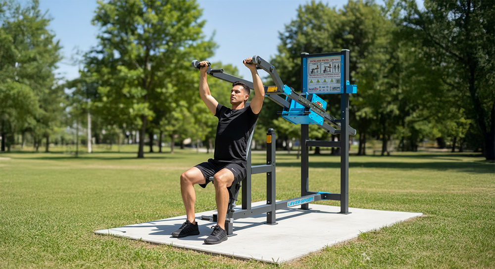 AĞIRLIK KAYDIRMALI FITNESS SERİSİ SHOULDER PRESS ENGELL LKF 1210