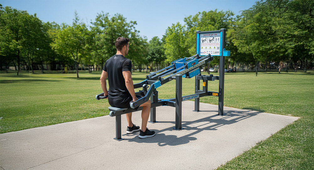 AĞIRLIK KAYDIRMALI FITNESS SERİSİ SEATED DIP LKF 1250