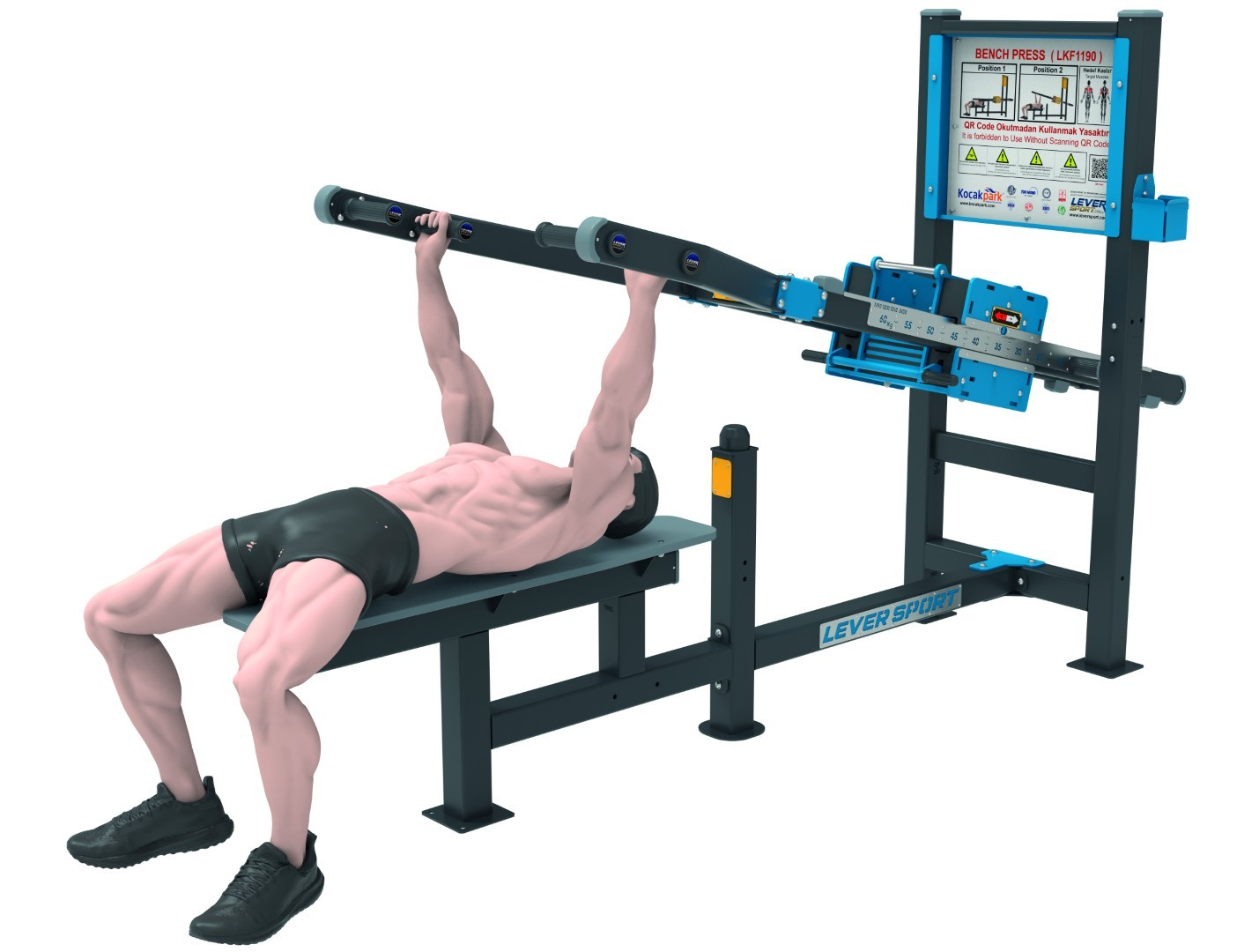 AĞIRLIK KAYDIRMALI FITNESS SERİSİ BENCH PRESS LKF 1190