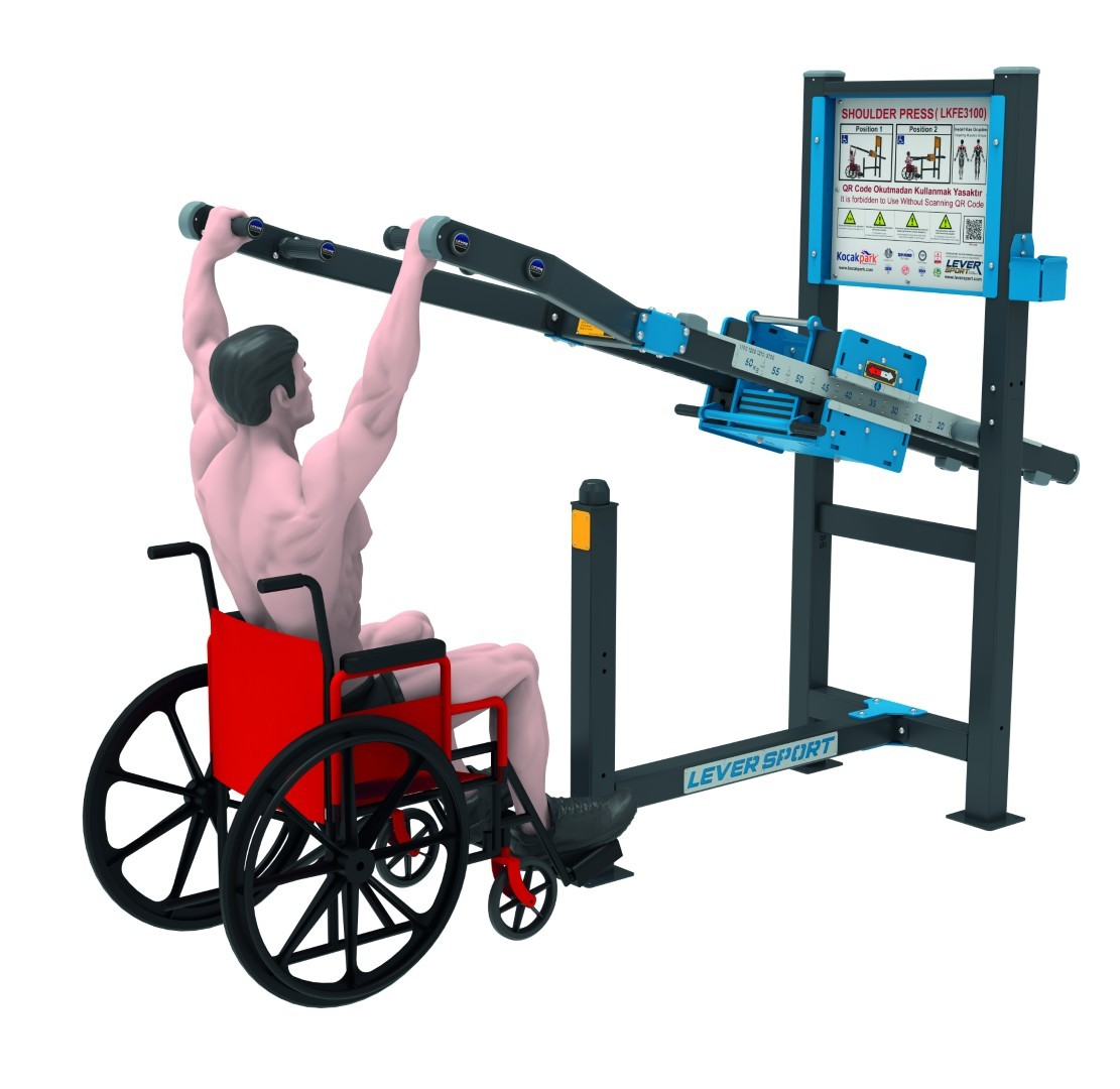 AĞIRLIK KAYDIRMALI FITNESS SERİSİ SHOULDER PRESS ENGELL LKF 3100