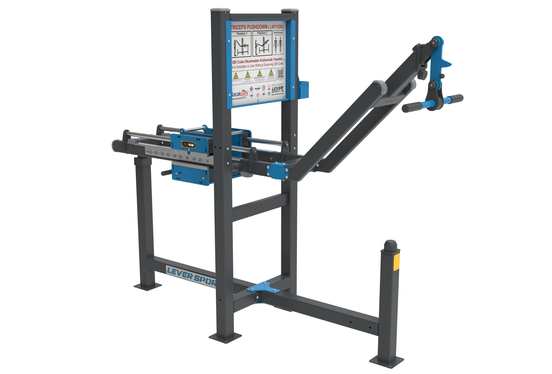 AĞIRLIK KAYDIRMALI FITNESS SERİSİ TRICEPS PUSHDOW LKF 1230 