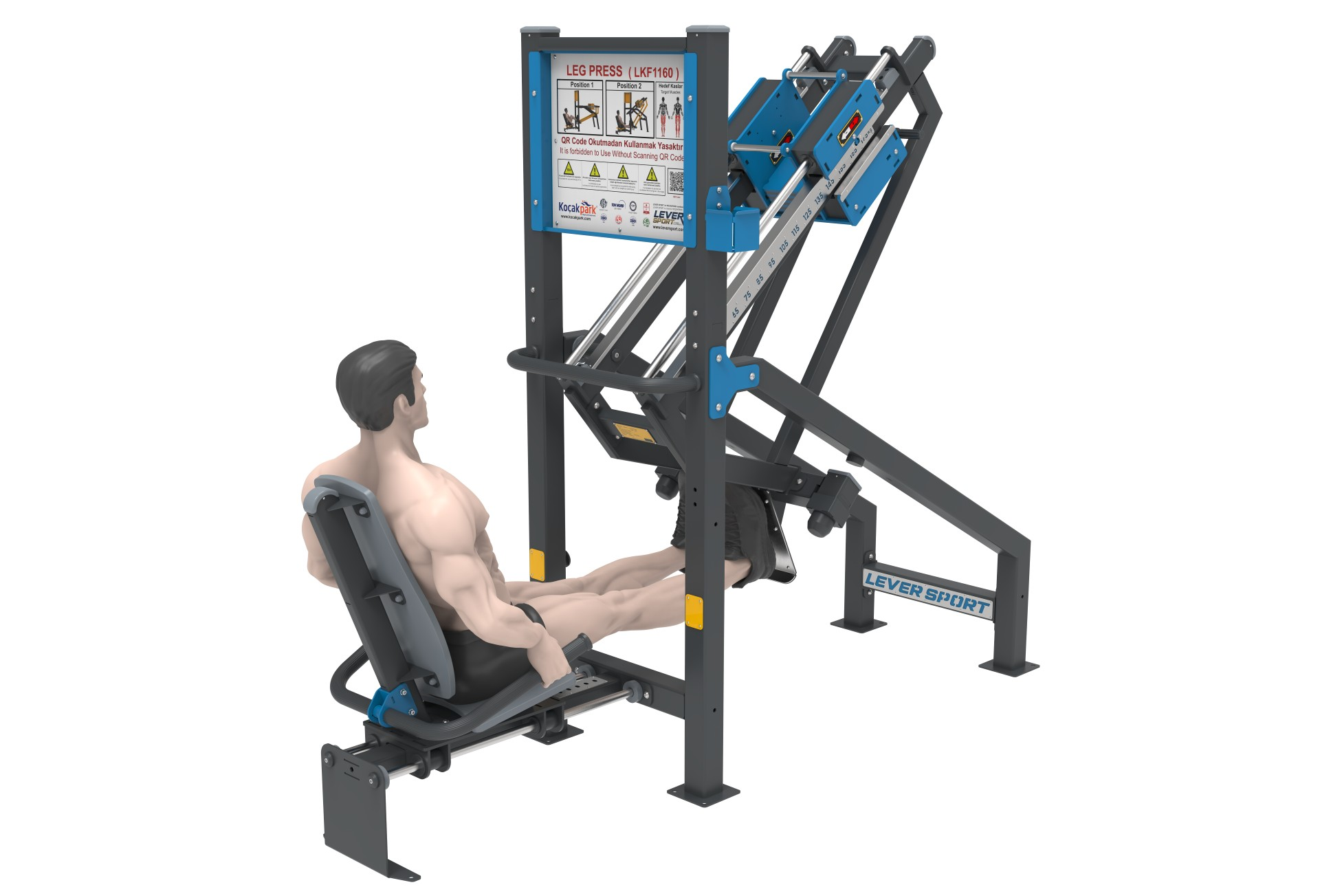 Fitness Series with Weight Lifting LEG PRESS LKF 1160