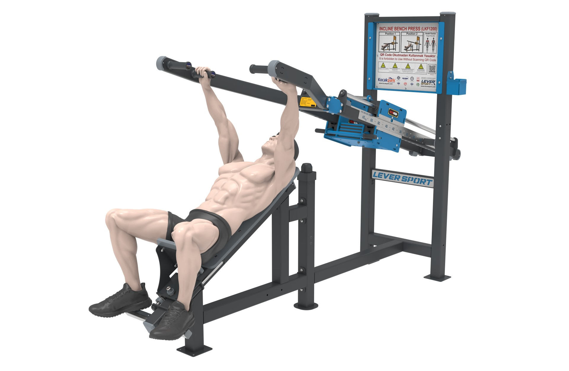 AĞIRLIK KAYDIRMALI FITNESS SERİSİ TRICEPS PUSHDOW LKF 1200