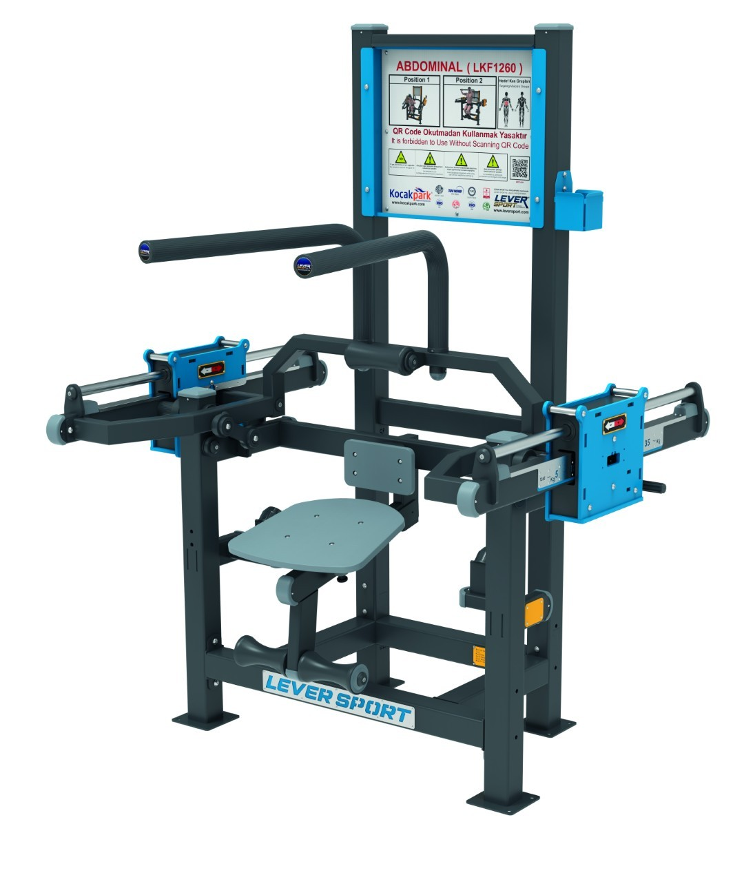 AĞIRLIK KAYDIRMALI FITNESS SERİSİ ABDOMINAL MULTIFUNCTIONAL PRODUCT LKF 1260