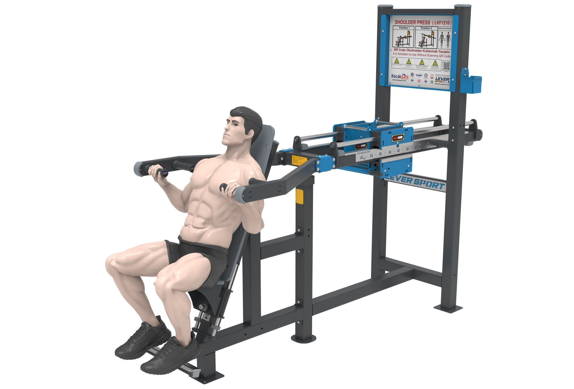 Fitness Series with Weight Lifting SHOULDER PRESS LKF 1210 