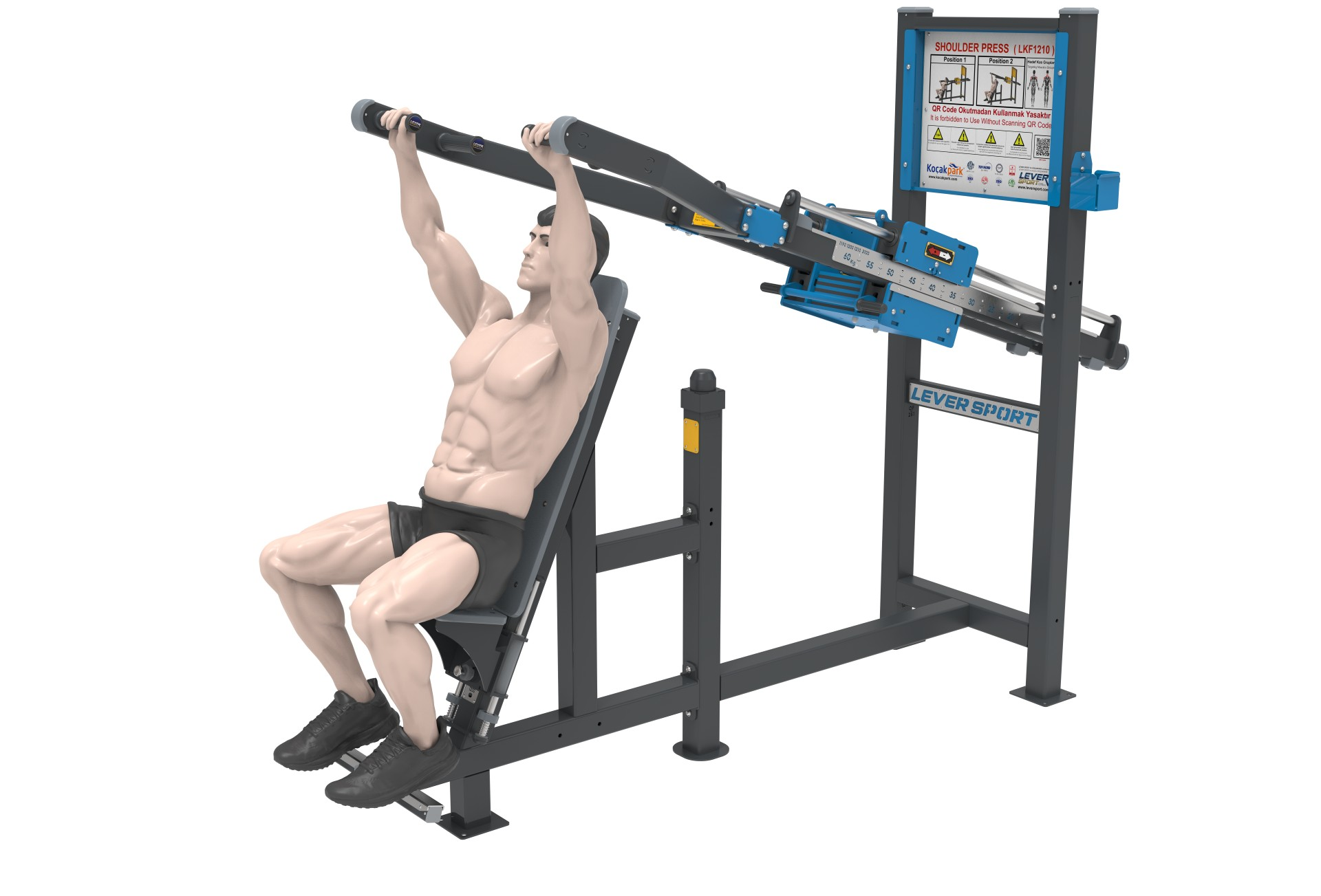 AĞIRLIK KAYDIRMALI FITNESS SERİSİ TRICEPS PUSHDOW LKF 1210