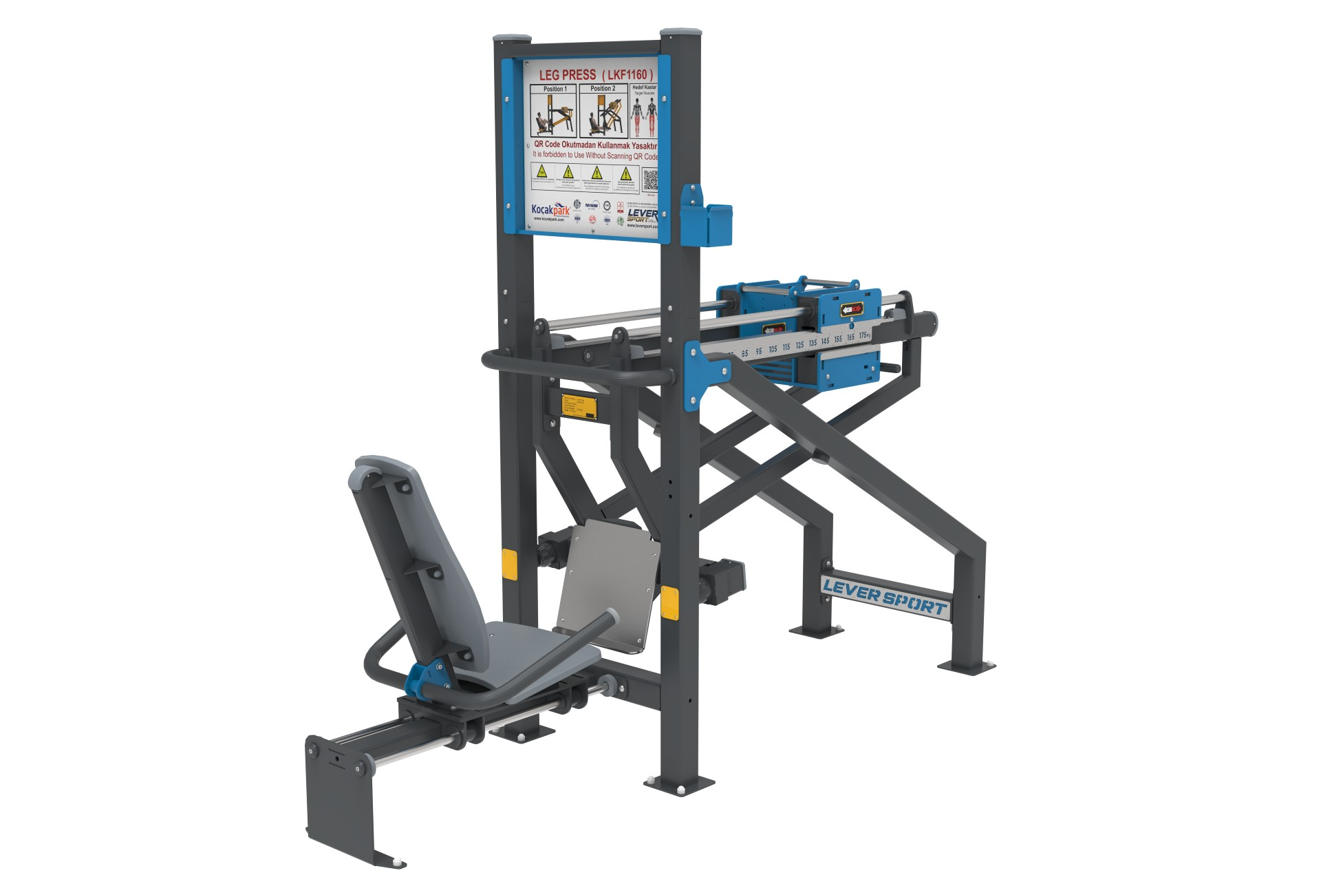 Fitness Series with Weight Lifting LEG PRESS LKF 1160 