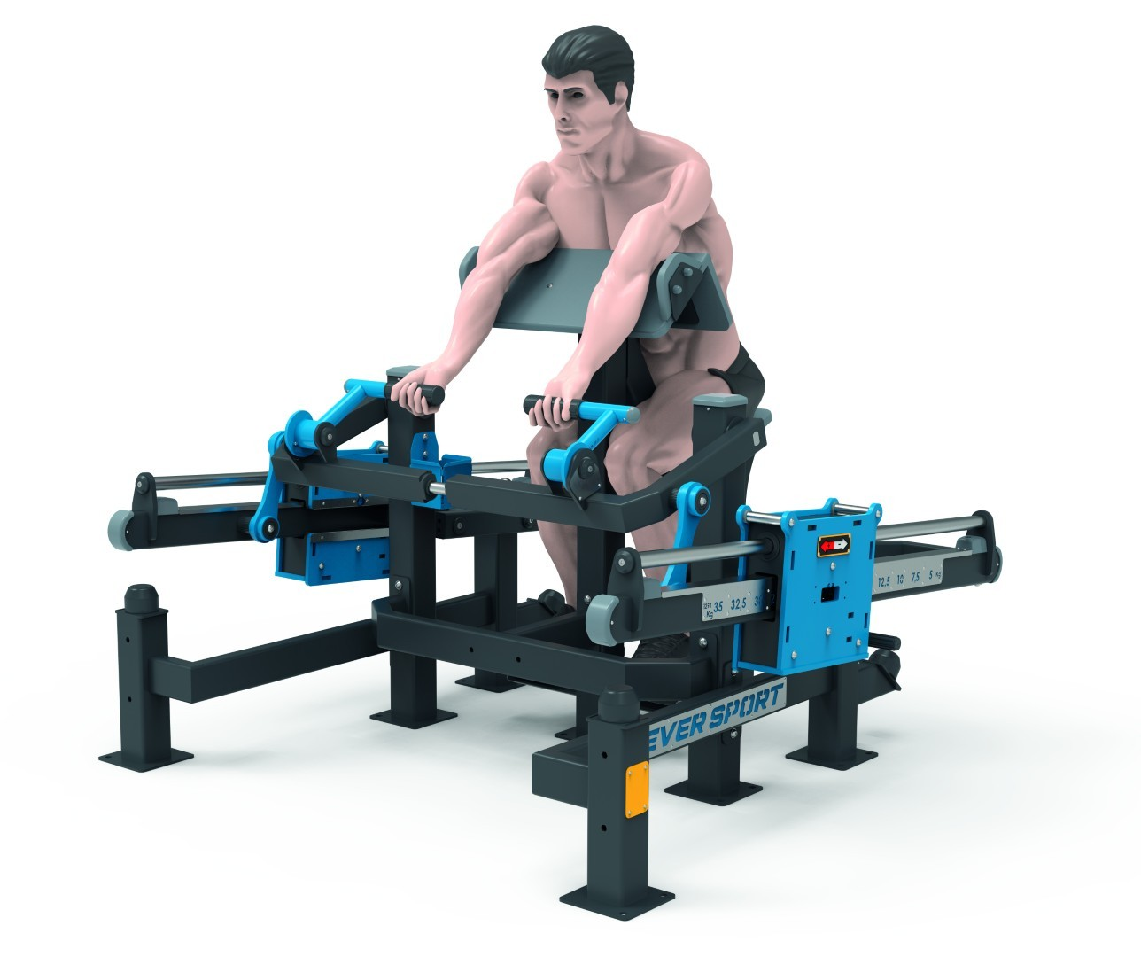 AĞIRLIK KAYDIRMALI FITNESS SERİSİ SEATED BICEPS CURL LKF 1290 